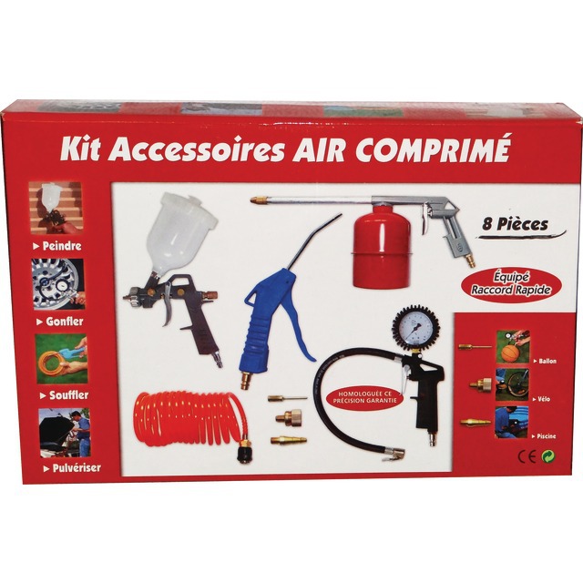 Accessoire Pneumatique Homologue KIT de 8 Pieces référence fournisseur 1940310